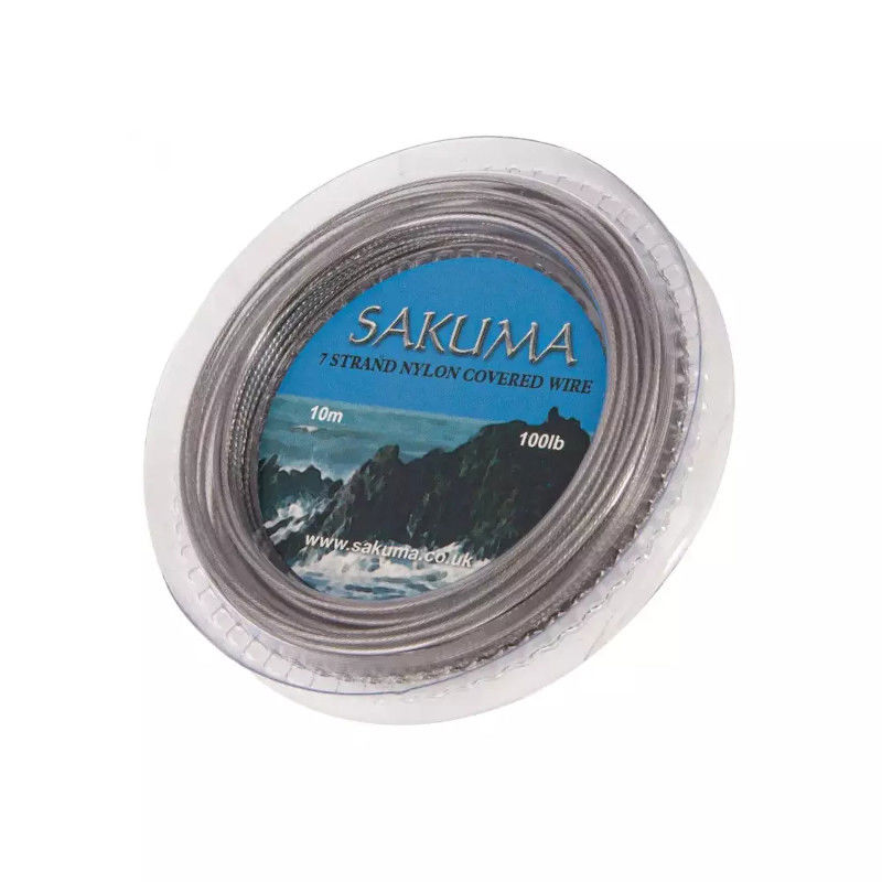 Sakuma 7 Strand Nylon Covered Trace Wire 10m